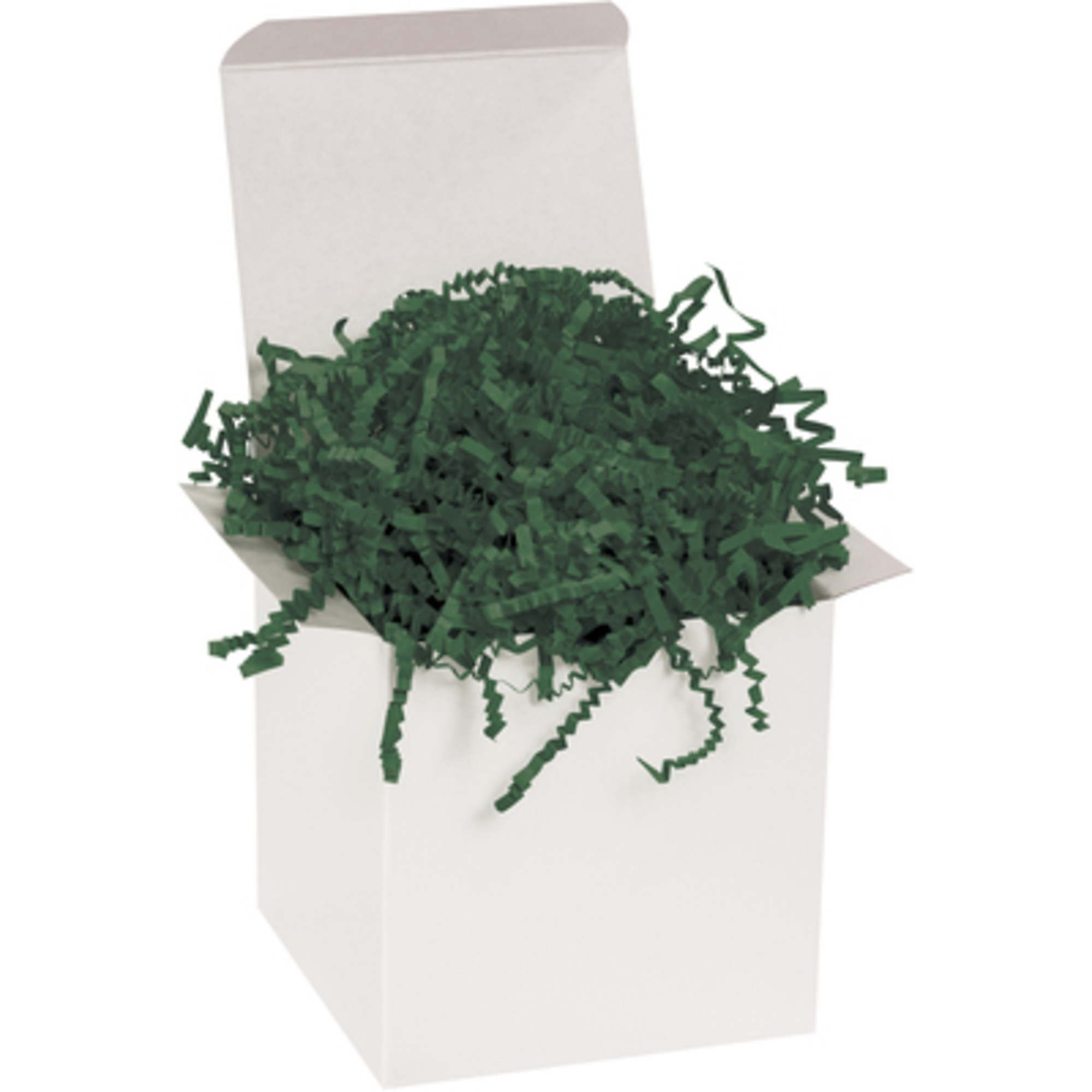 10 lb. Forest Green Crinkle Paper 10/CS, Model# CP10D